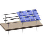 Natural Hot Dip Galvanized 6mm Solar Panel Ground Mounting Systems