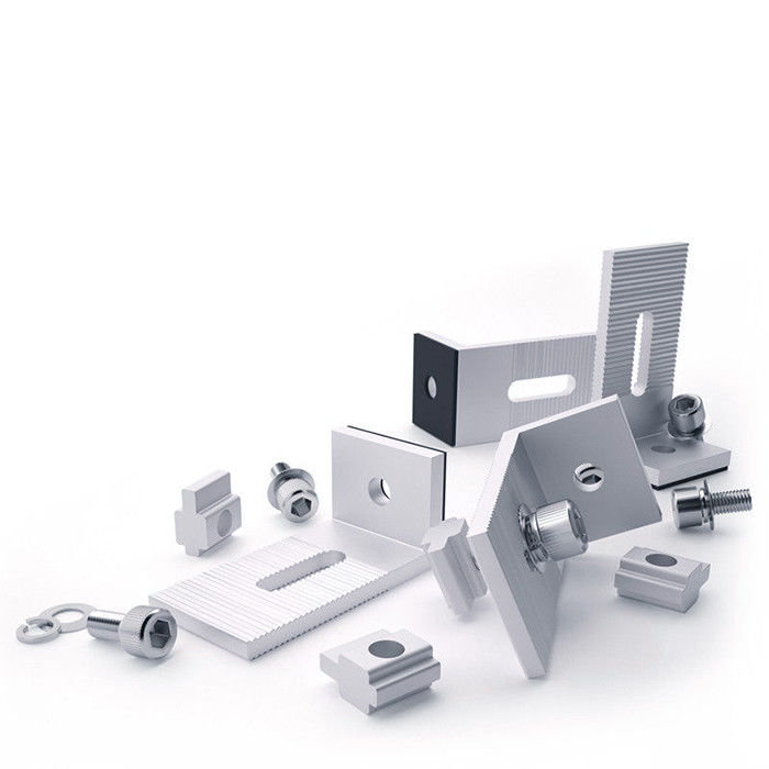 Anodizing Frameless Adjustable Solar Mounting Clamps For PV Mounting Brackets