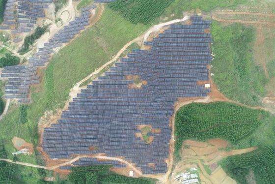 Bom preço. High Clearance Solar Panel Ground Mounting Systems Easy Installation 0-60 Degrees Tilt Angle Up To 1.2m Ground Clearance on-line