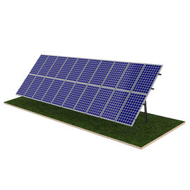 Bom preço. Sistema de montagem de rastreador solar de duplo eixo Sistema de montagem em terra Kit de rastreamento solar on-line