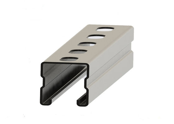 Bom preço. Canaleta em U galvanizada perfurada HDG, canal formado a frio da estrutura de montagem do picovolt on-line