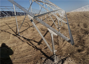Bom preço. Resistência de corrosão concreta à terra da fundação dos sistemas picovolt da montagem do painel solar do metal on-line