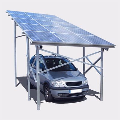 Bom preço. Estruturas solares de aço galvanizadas flexíveis do Carport 20kw on-line
