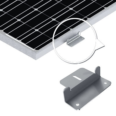 Bom preço. Módulo do painel solar da resistência do vento que monta o suporte flexível do trilho das energias solares dos acessórios on-line