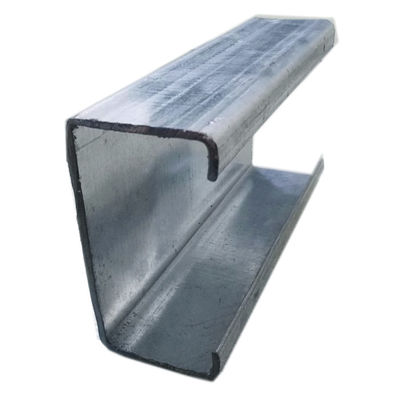 Bom preço. Q235 Q345 galvanizou seções da calha de aço para montar os suportes do racking do suporte on-line