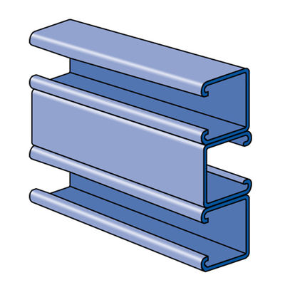 Bom preço. Q235B Q345B galvanizou o canal de aço de C para sistemas do picovolt on-line