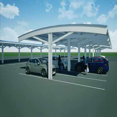 Bom preço. 15deg que inclina sistemas do tormento do painel solar de BIPV para o Carport on-line