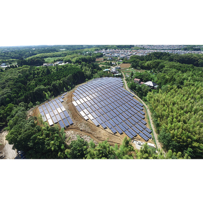 Bom preço. O peso leve do ISO galvanizou a terra de aço a estrutura solar montada do suporte solar dos sistemas do picovolt on-line