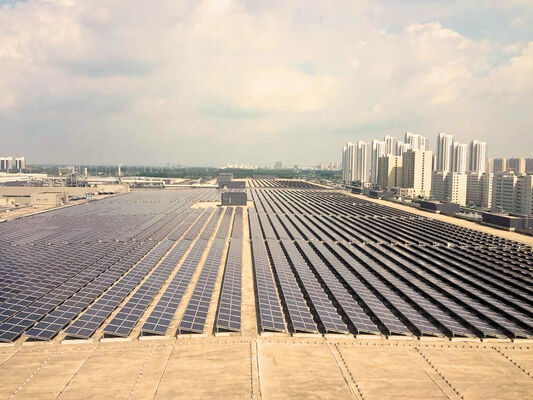 qualidade Estrutura de Suporte para Módulo Solar de Telhado Fotovoltaico com Longevidade de 25 Anos Projetada para Aplicação em Telhado fábrica