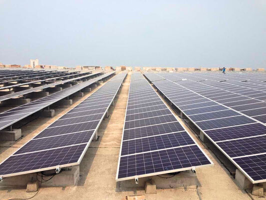 Bom preço. Paisagem Sistema de montagem de painéis solares Pressão do vento até 80 m/s Estrutura durável para uso comercial e industrial on-line