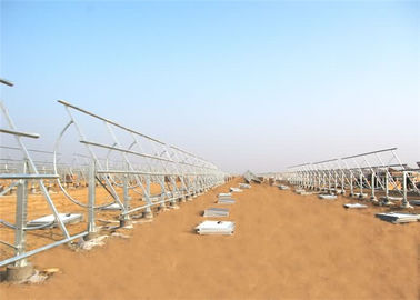 Bom preço. Sistemas à terra solares sazonais da montagem, montagem ajustável do painel solar de estrutura de pilha do ângulo de inclinação do arco on-line