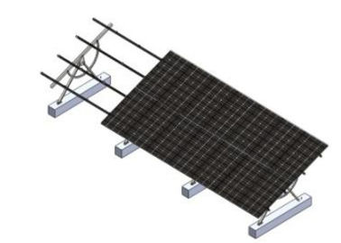 Bom preço. O sistema solar da montagem do suporte fotovoltaico da fixação, ajardina o sistema do racking do painel solar on-line