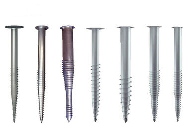 Bom preço. O parafuso à terra do metal empilha o anti-corrosivo helicoidal do comprimento 1000~3500mm da âncora de aço on-line