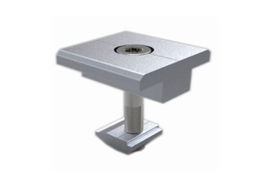 Bom preço. Cremalheira que fixa as braçadeiras do painel solar para o OEM do quadro da liga de alumínio de 30mm-50mm aceitado on-line