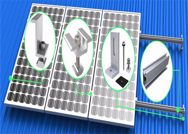 Bom preço. Quadro de alumínio anodizado da extrusão do sistema da montagem do telhado liso elevação vertical on-line