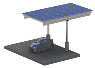 Bom preço. Estruturas solares residenciais galvanizadas do Carport, fora do parque de estacionamento das energias solares da grade on-line