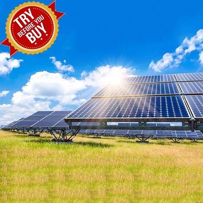 Bom preço. Altura máxima rápida da construção da instalação 20M dos sistemas à terra de aço da montagem do painel solar da pilha on-line