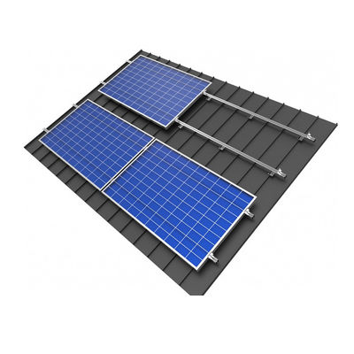 Bom preço. Fotovoltaico industrial residencial dos sistemas da montagem do telhado do painel solar da disposição do picovolt galvanizado on-line