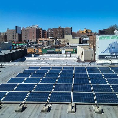 Bom preço. O cimento rápido da instalação obstrui o telhado do painel solar que monta a folha do ferro dos sistemas de aço inoxidável para estruturas de telhado do picovolt on-line