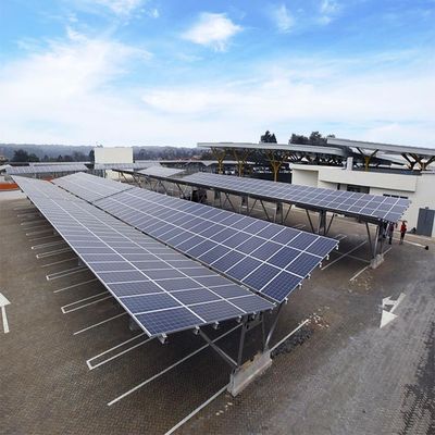 Bom preço. Vertente modular do estacionamento do carro de energias solares do quadro de Q345B on-line