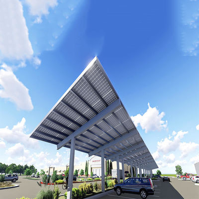 Bom preço. Sistemas solares do Carport do período 5000mm picovolt para o parque de estacionamento privado on-line