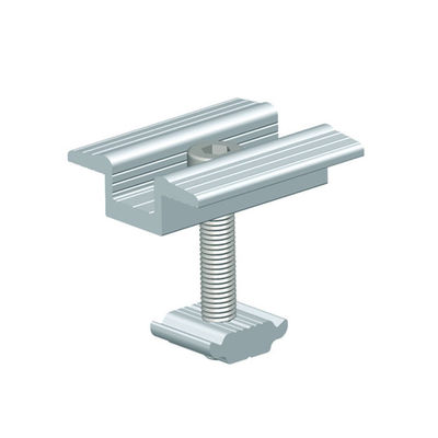 Bom preço. Grampos de painéis solares de película fina sem enquadramento Brackets de montagem semi-flexíveis anodizados para montagem fotovoltaica on-line