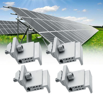 Bom preço. Conectores fotovoltaicos de fixação dos Stents dos acessórios do painel solar de 1.4KN/M2 Max Snow Load 60m/s on-line