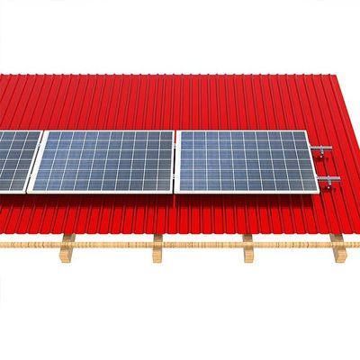 Bom preço. 0° To 15° Typical Easy and quick Installation Rustproof Reusable Flat Solar Mounting Brackets For PV Plant Systems on-line