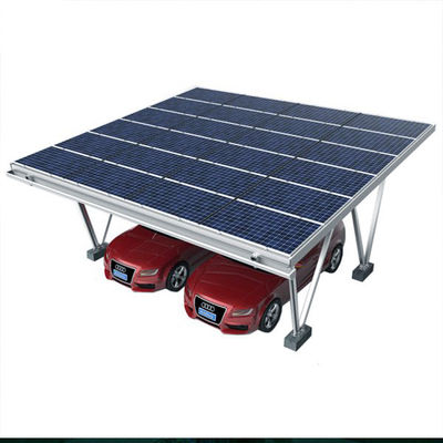 A estabilidade alta exterior galvanizou a vertente solar do estacionamento do carro do sistema da montagem do painel fotovoltaico impermeável