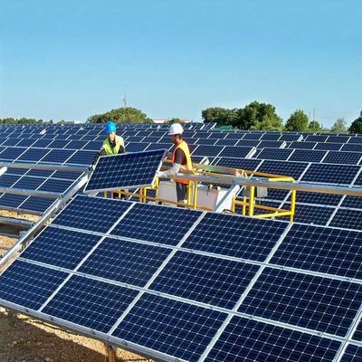 Bom preço. Hot Dip Galvanizing & Anodized PV Ground Support Systems 10-60 Degrees on-line