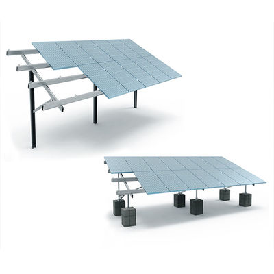 Bom preço. 5~15 Degree Galvanized Stainless Steel SS304 Frame Solar Carport Structures on-line