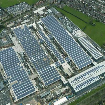 Bom preço. O Carport solar residencial de alumínio anodizado estrutura o comprimento de 6m on-line