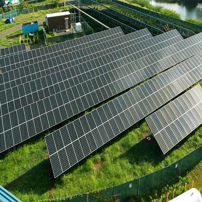 painel solar de 50deg Q235B Q345B moído montando sistemas