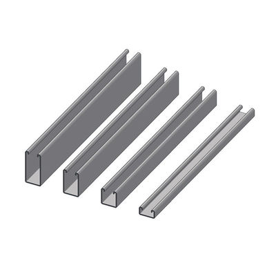 Bom preço. Canaleta em U galvanizada da formação fria do HDG para a estrutura fotovoltaico on-line