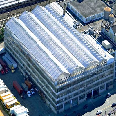 Bom preço. Única multi estufa agrícola fotovoltaico do período Q235B on-line