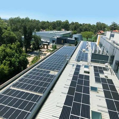 Bom preço. 130mph galvanizou estruturas de montagem do picovolt para sistemas solares do telhado on-line