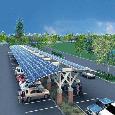Bom preço. O parque de estacionamento solar anodizou as estruturas de montagem de alumínio do picovolt on-line