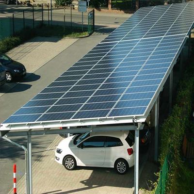 Bom preço. sistema do tormento do painel solar do aço de 10deg HDG para o parque de estacionamento on-line
