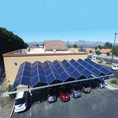 Sistema solar da montagem de cremalheira do Carport moderno do HDG Q345