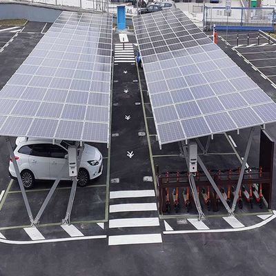 Bom preço. Sistemas solares do Carport anticorrosivo de pouco peso da armação de aço on-line