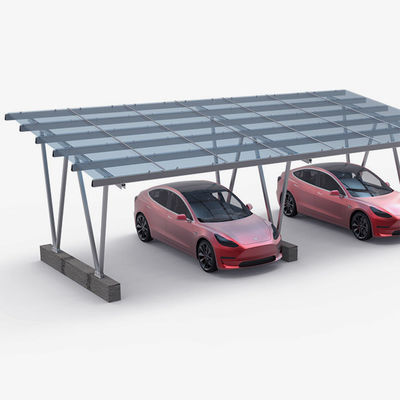 Bom preço. Parque de estacionamento solar galvanizado peso leve da construção de aço on-line