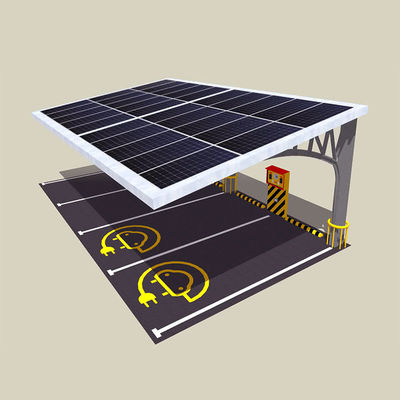 Bom preço. Sistema personalizado do tormento do painel solar do ângulo para o Carport do metal on-line