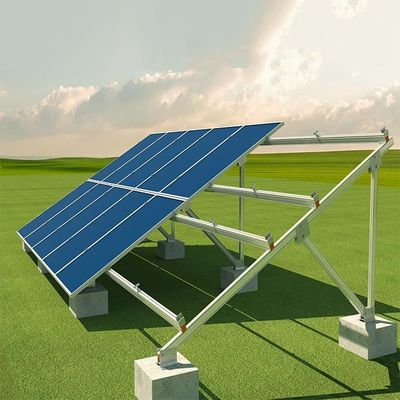 Bom preço. A terra galvanizada anticorrosiva montou sistemas do painel solar on-line
