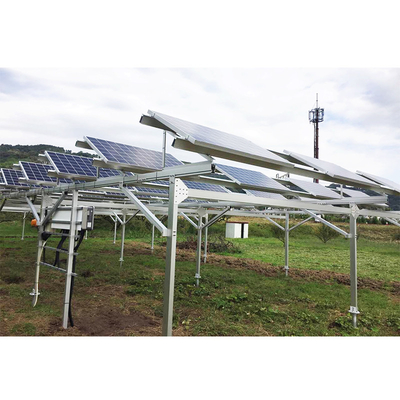 Bom preço. Q235B / Suporte solar de montagem à terra solar de aço da estrutura solar à terra do sistema de Q345B on-line