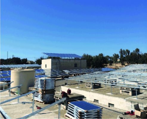 Aço galvanizado do mergulho quente e suporte à terra impermeável do sistema da montagem do painel solar