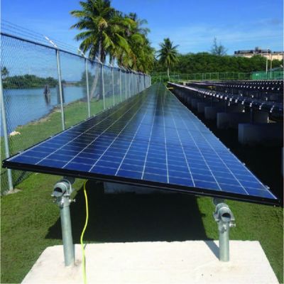 Sistema de montagem solar da construção simples à terra do suporte do painel solar do terraço