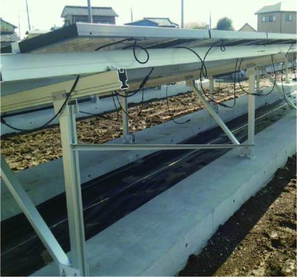 Painel solar do C-aço fotovoltaico moído montando o suporte solar industrial dos sistemas