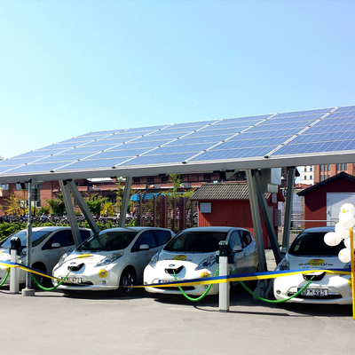 Bom preço. Terra solar do sistema da montagem do Carport do módulo do picovolt montada para a estrutura solar do estacionamento do carro on-line